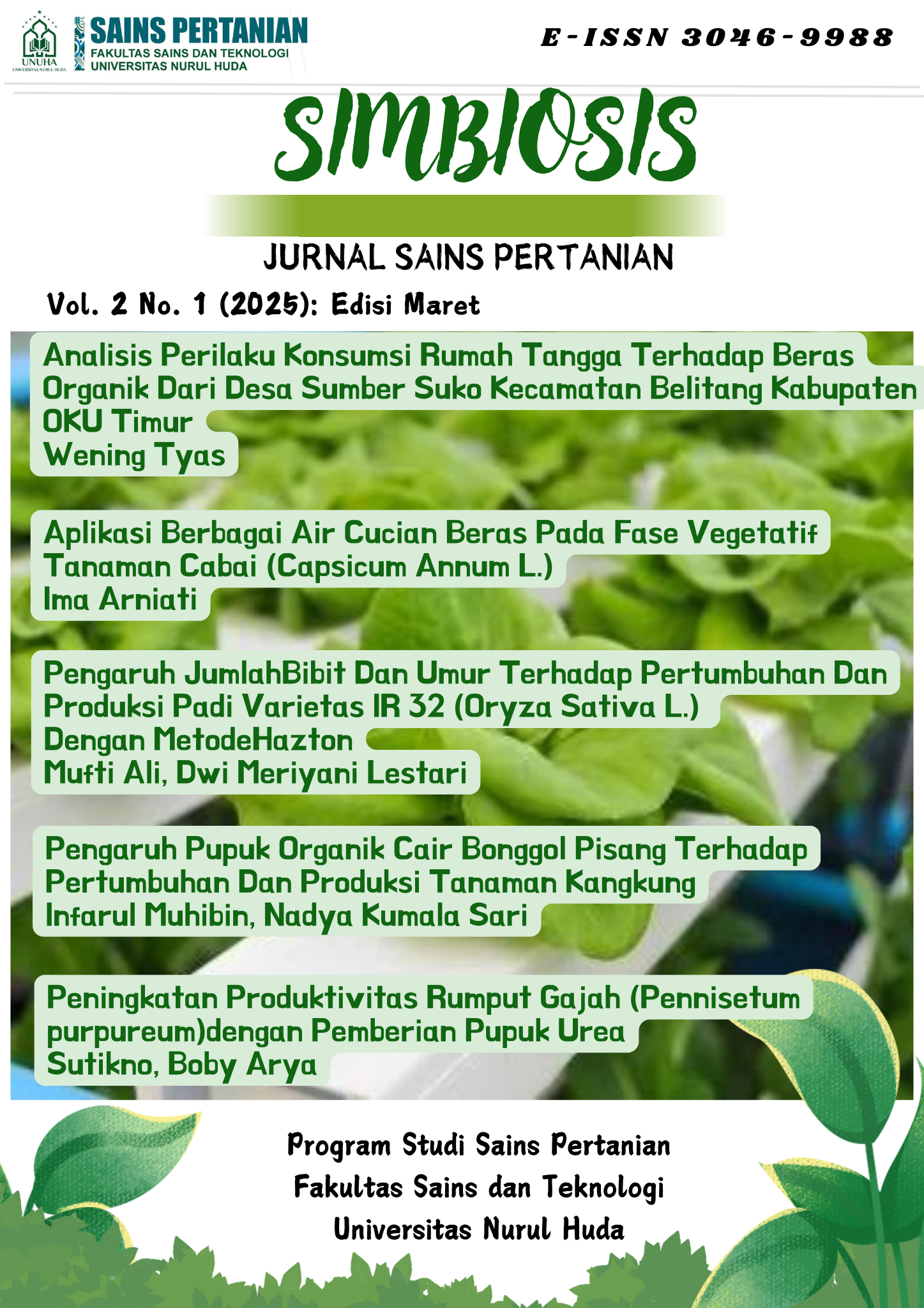 					View Vol. 2 No. 1 (2025): Edisi Maret
				