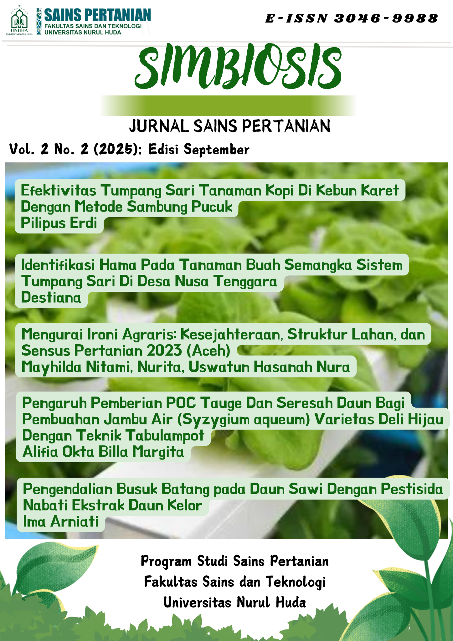 					View Vol. 2 No. 2 (2025): Edisi September
				