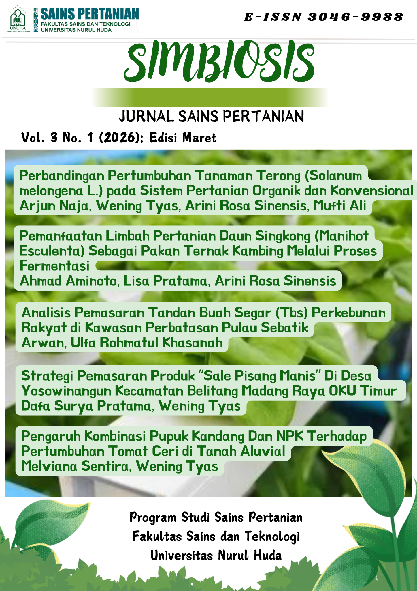 					View Vol. 3 No. 1 (2026): Edisi Maret
				